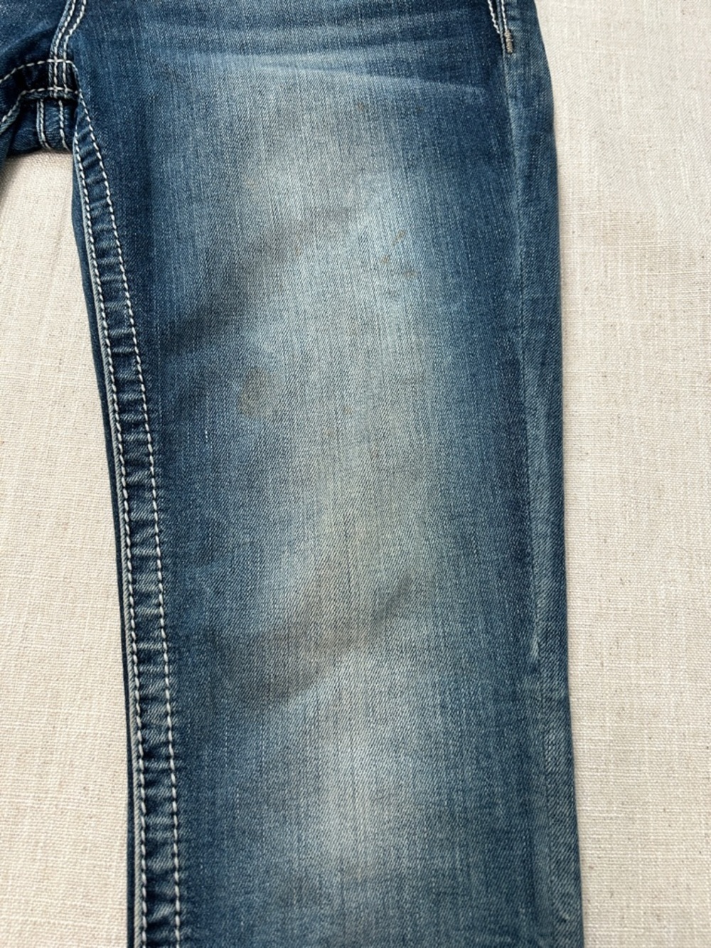 Miss Me Jeans Hailey Skinny 28 Blue Denim Aztec Embellished Back Pockets - Picture 14 of 16